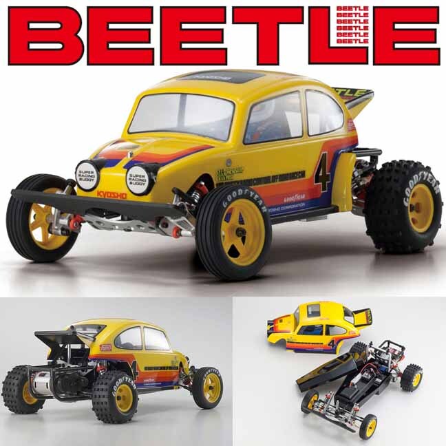 Kyosho 30614D 1/10 RC 2014 Beetle Buggy Kit 2WD Off-Road Racer w