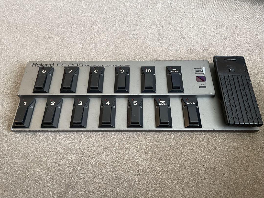 FC-200 ローランドMIDI Foot Controller Amazon | 【中古】ROLAND FC