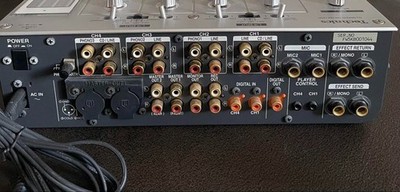 Technics SH-MZ1200 Silver Mixer DJ Player Turntable Working W