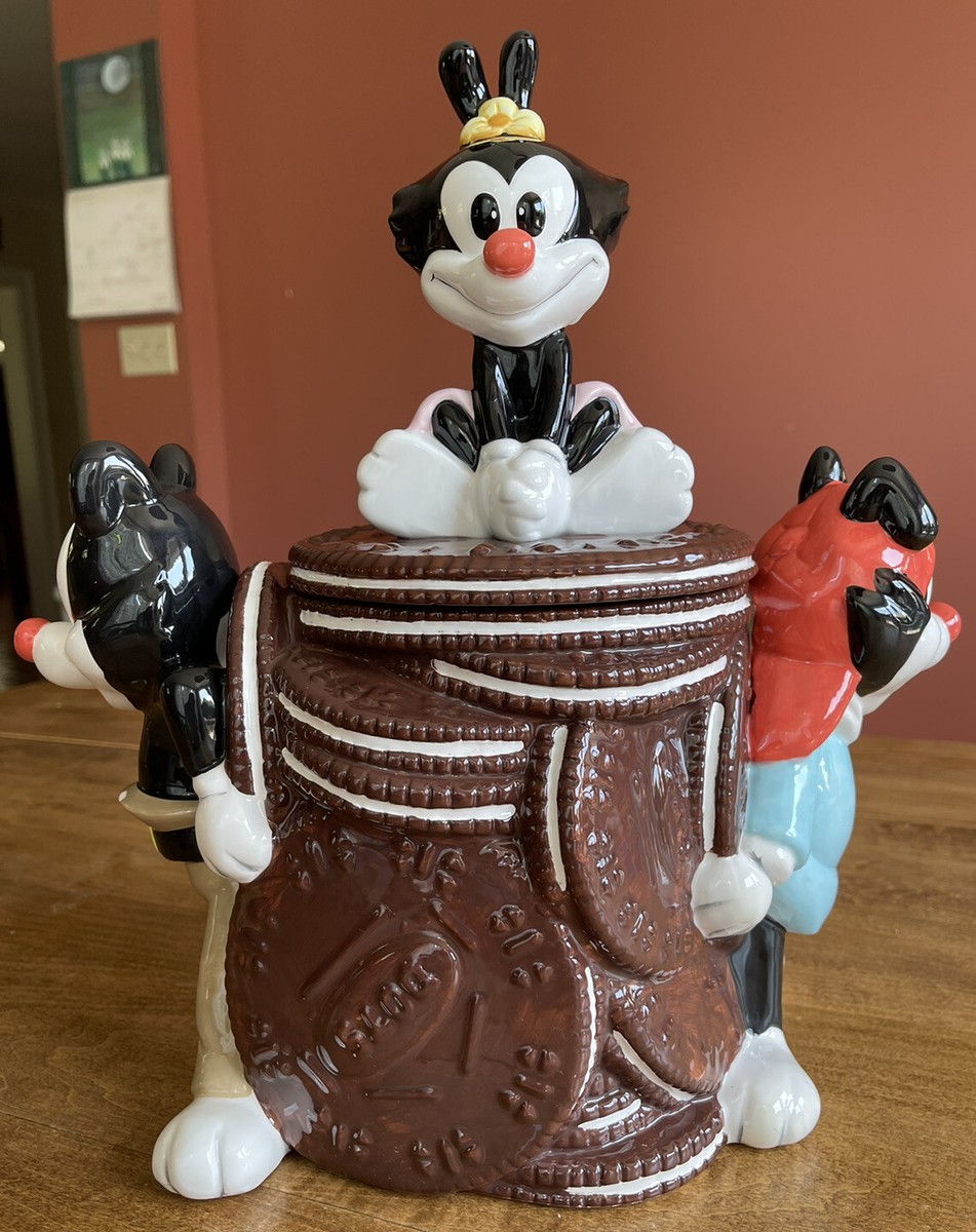Vintage 1994 Animaniacs Cookie Jar Warner Bros Yakko Wakko Dot
