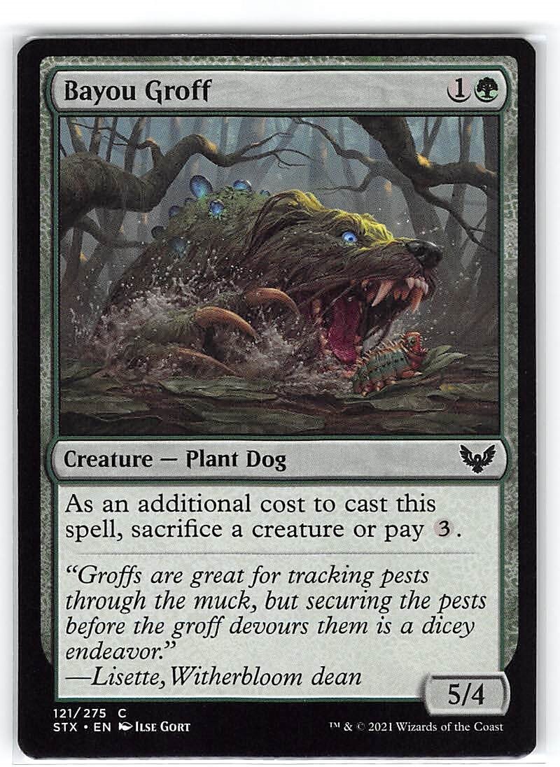 MTG bayou 英語？1枚