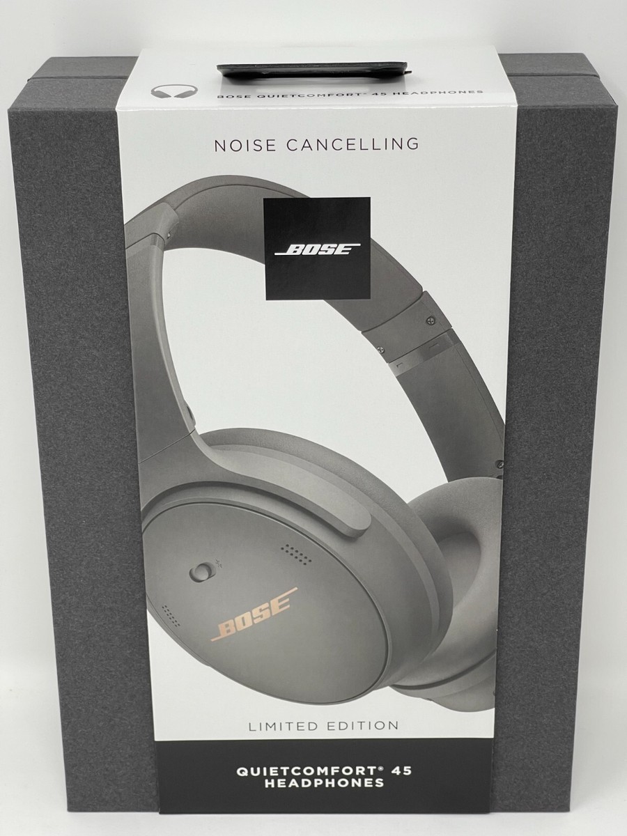 Bose QuietComfort 45 Wireless Bluetooth Headphones Eclipse Gray