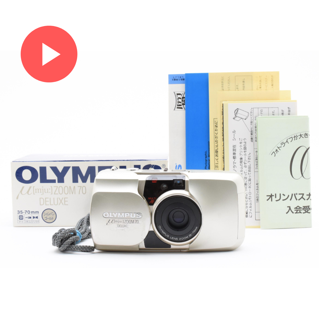 動作確認済み】OLYMPUS μ [mju:] ZOOM70 動作確認済】オリンパス