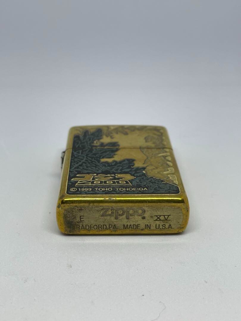 zippo GODZILLA2000 limited Edition銀古美 zippo GODZILLA2000