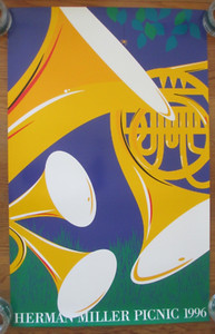 Herman Miller Picnic Poster | eBay