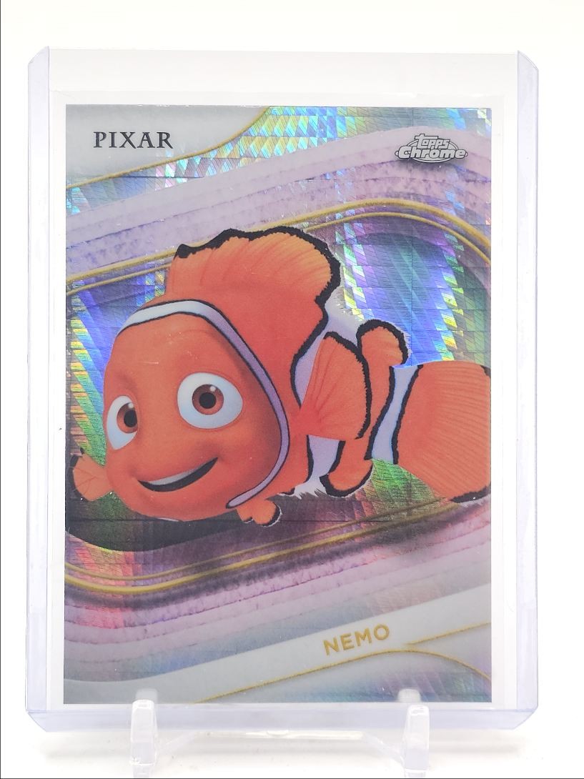Nemo 2025 Topps Chrome Disney #43 Black Mini Diamonds Refractor