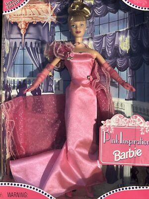 1998 Barbie Doll Pink Inspiration Special Edition Blonde Mattel