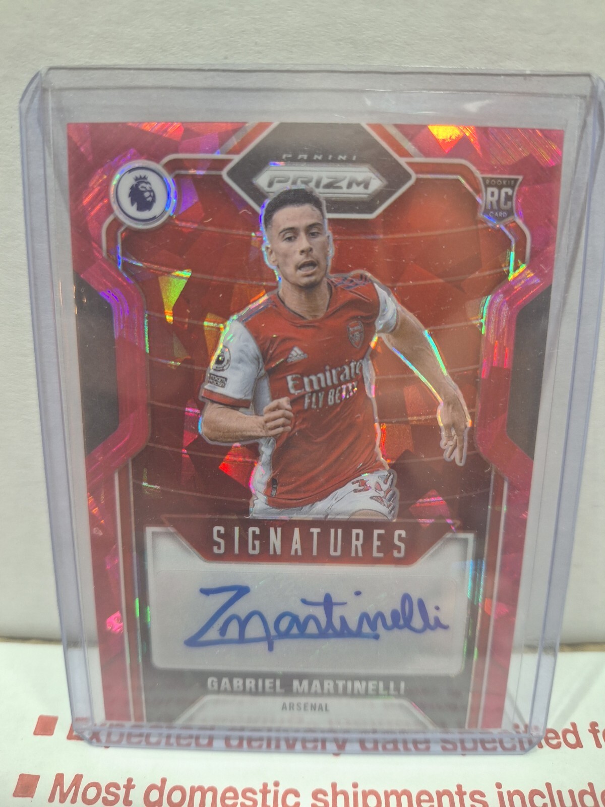 アザール Eden Hazard Prizm auto サイン Eden Hazard Prizm auto