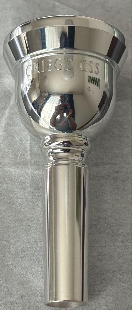 トロンボーンマウスピース GRIEGO(グレイゴ) CS5 シルバー