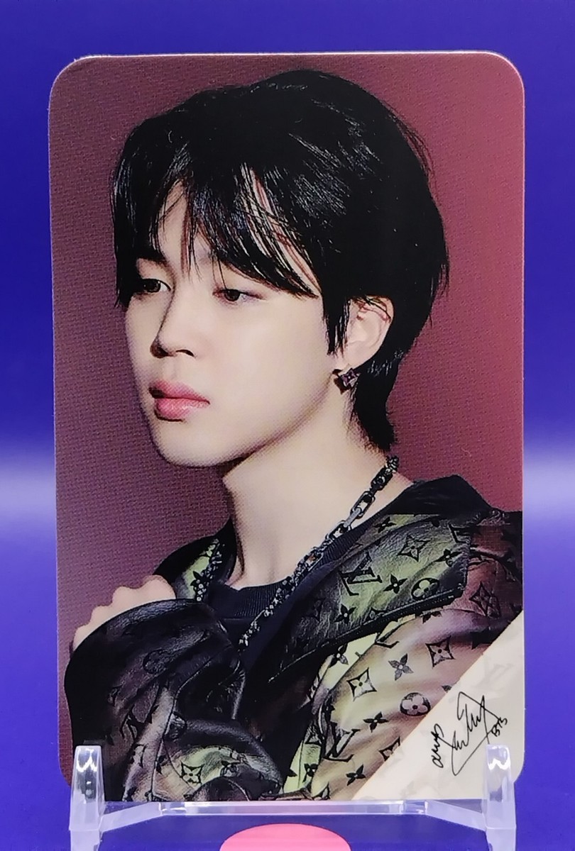 BTS Jimin ジミン サイン入り 公式 ポストカード BTS Jimin ジミン