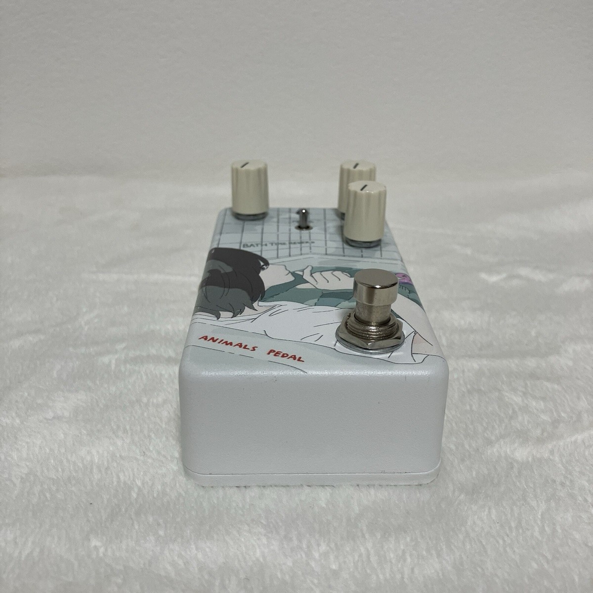 Animals Pedal Custom Illustrated 030 BATH TIME REVERB by /BATH