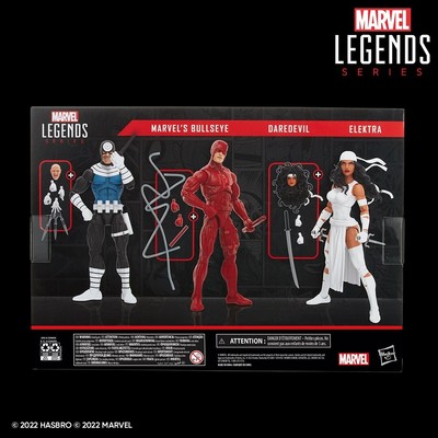 マーベルレジェンド デアデビル ブルズアイ エレクトラ 3パック版