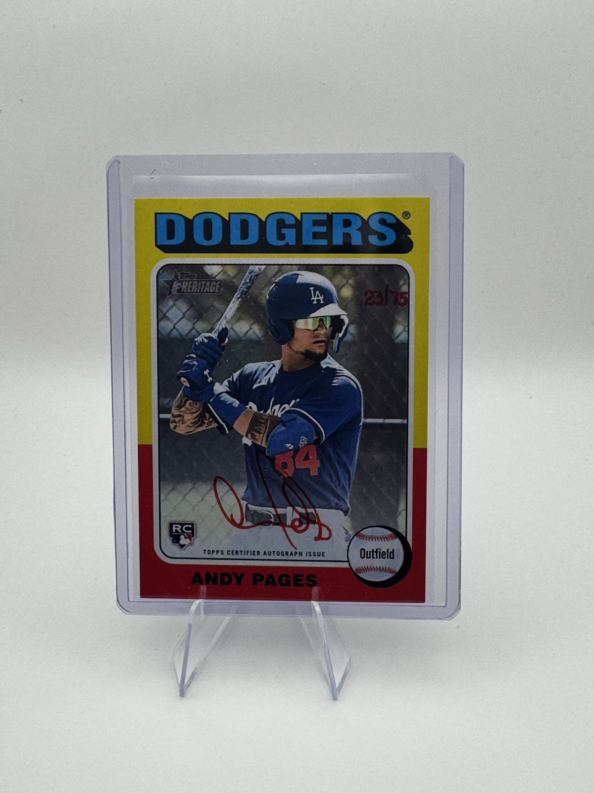 MLB アレナド Topps Heritage Real One Auto 2025 Topps Heritage