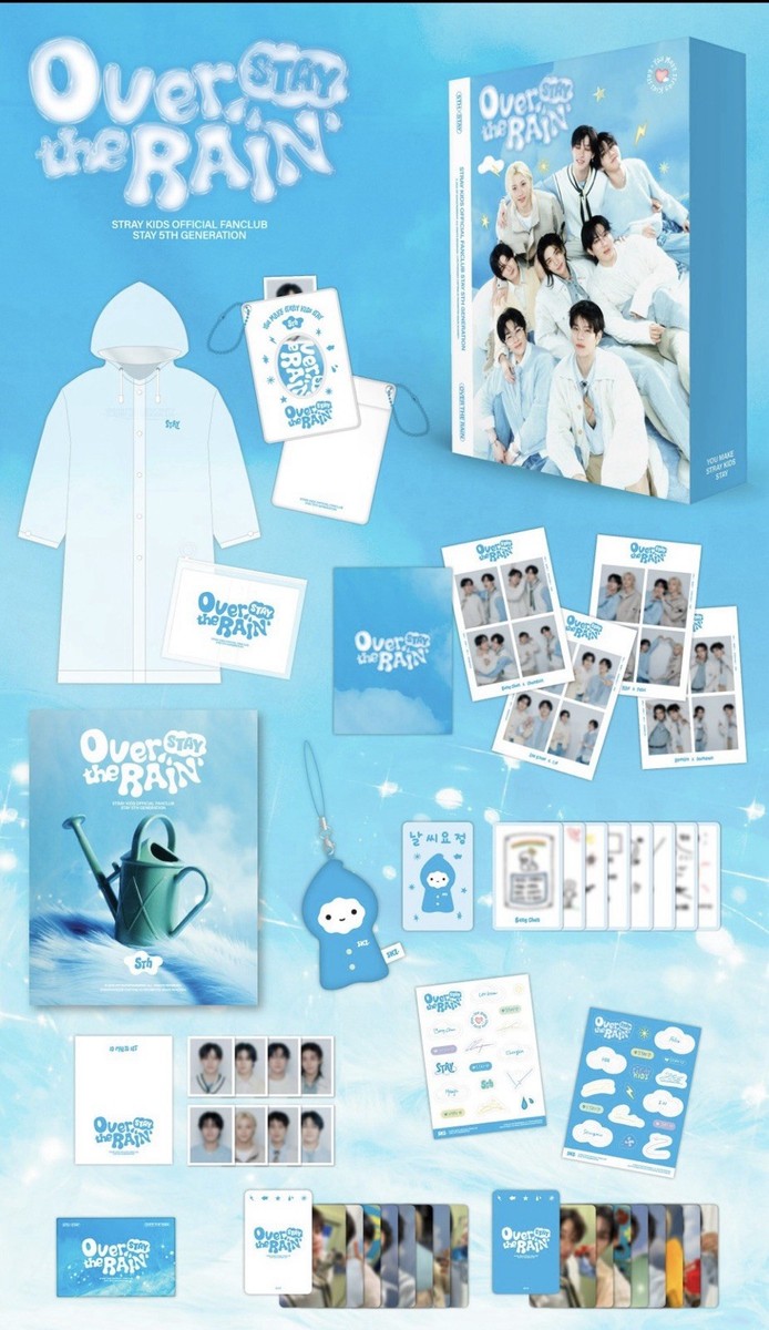 Stray Kids (SKZ) Official 5th Gen Membership Kit - Over the