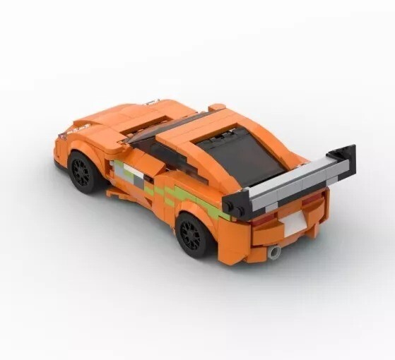 LEGO Car MOC Toyota MK4 Supra Speed Champions Sports Car (NOT LEGO