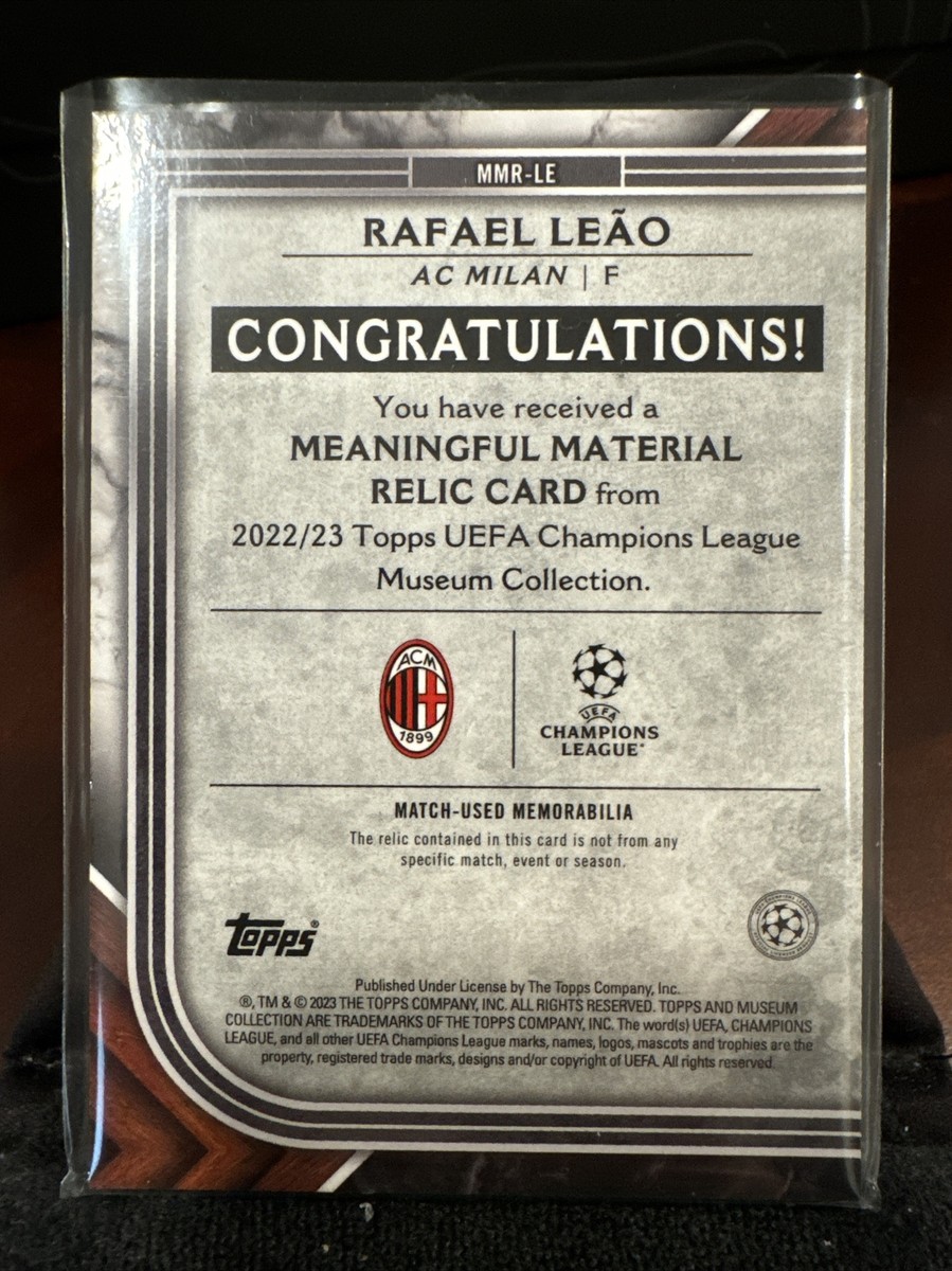 Rafael Leao Auto Topps Museum Collection