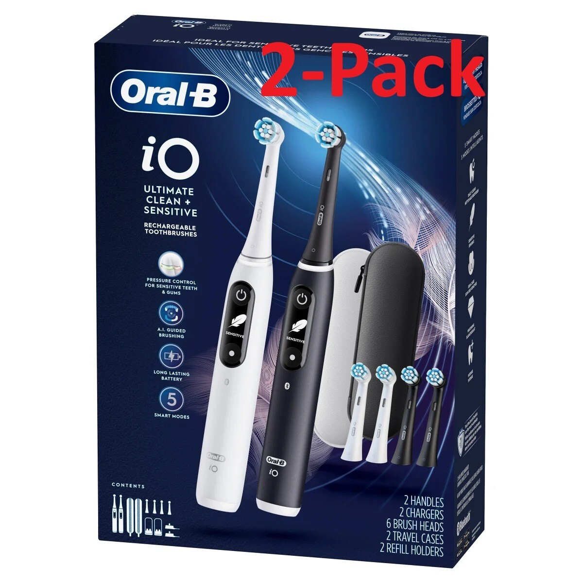 Oral-B iO Series 6 Electric Toothbrush Ultimate Clean + Sensitive