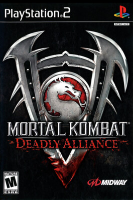 Mortal Kombat Deadly Alliance PS2 BOX ART Premium POSTER MADE IN