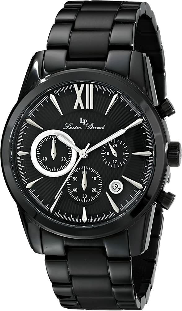 Lucien Piccard Men's LP-12356-BB-11-SA Mulhacen Analog Display