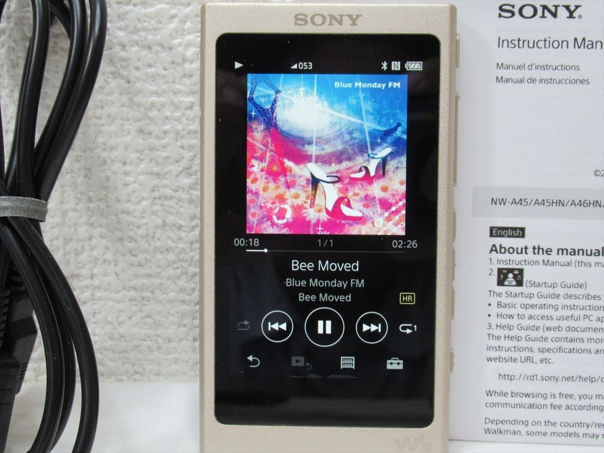 Sony NW-A45 Walkman hi-res music player | Crutchfield video Sony