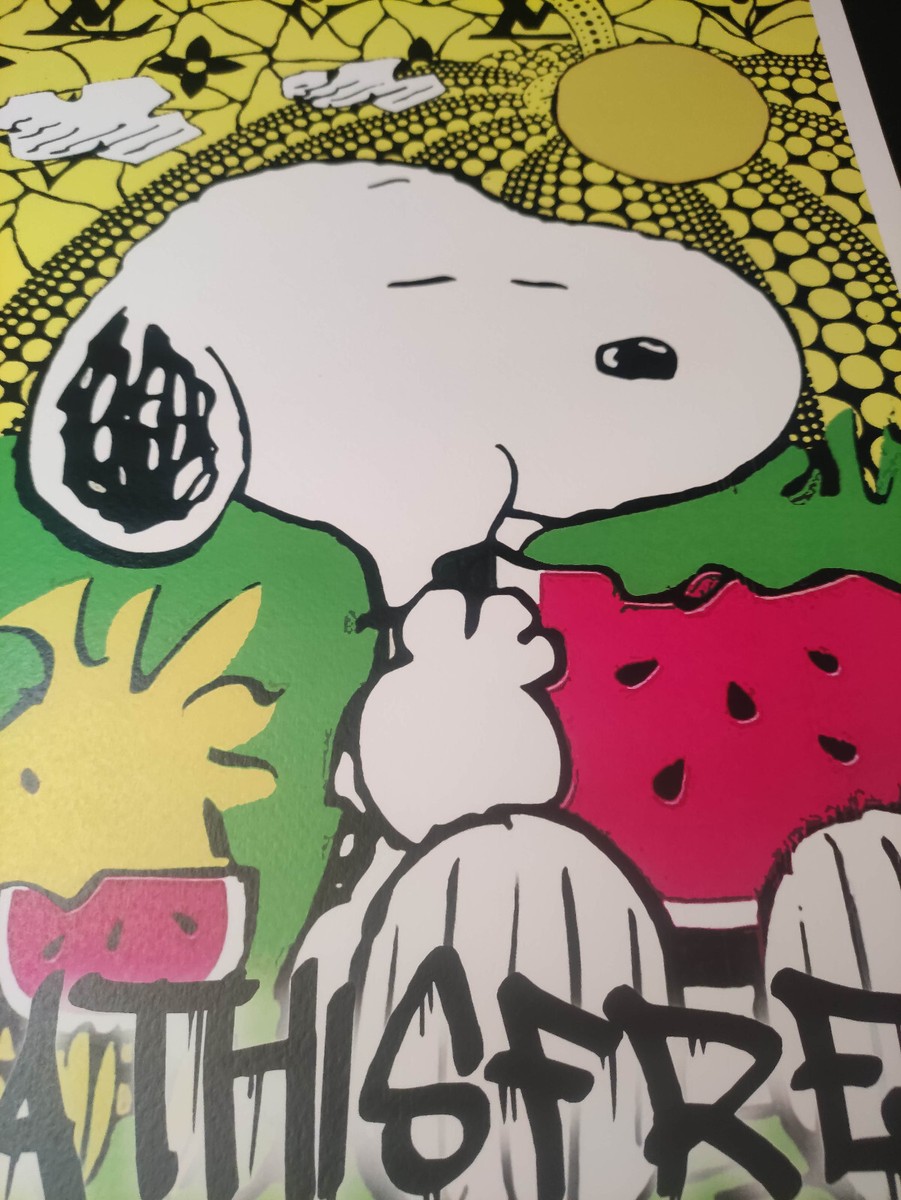 s.kaneko… フレーム付death nyc 世界限定 スヌーピー s.kaneko