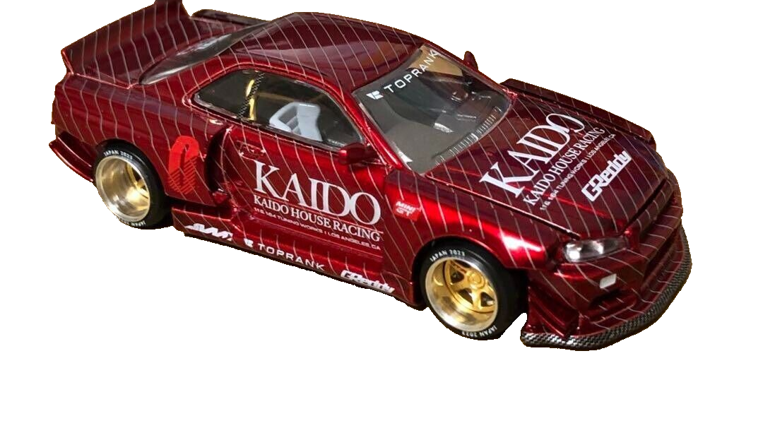 Nissan Skyline GT-R R34 Kaido Works 2023 Shizuoka - Red (KHMG057