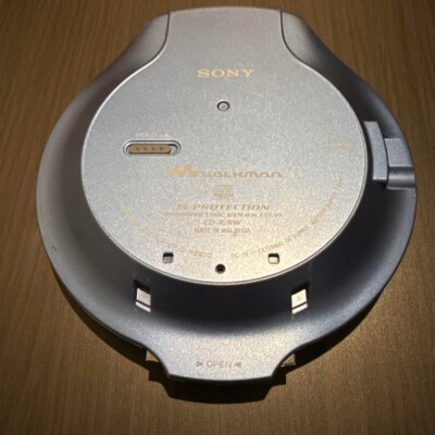 SONY D-NE900 CD Walkman Portable CD Player Silver Good | eBay