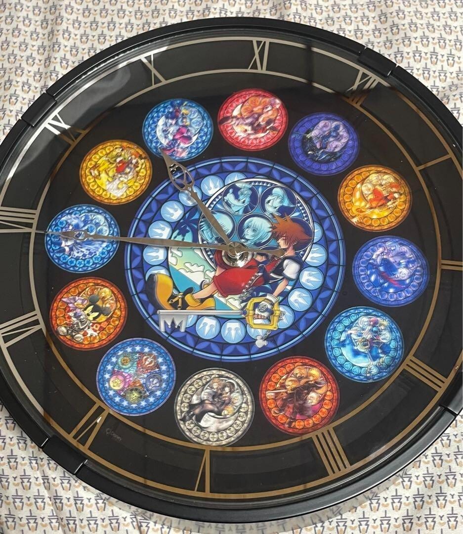Kingdom Hearts Lighting Clock Quartz Limited Miscellaneous Goods