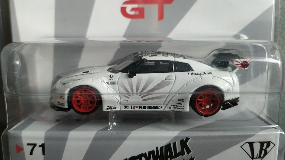 MINIGT LBWK 日産 GT-R アドバン トイザらス限定 MiNiGT 71 リバティー