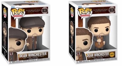 Supernatural Dean Winchester Funko Pop! Chase & Common Set #1836