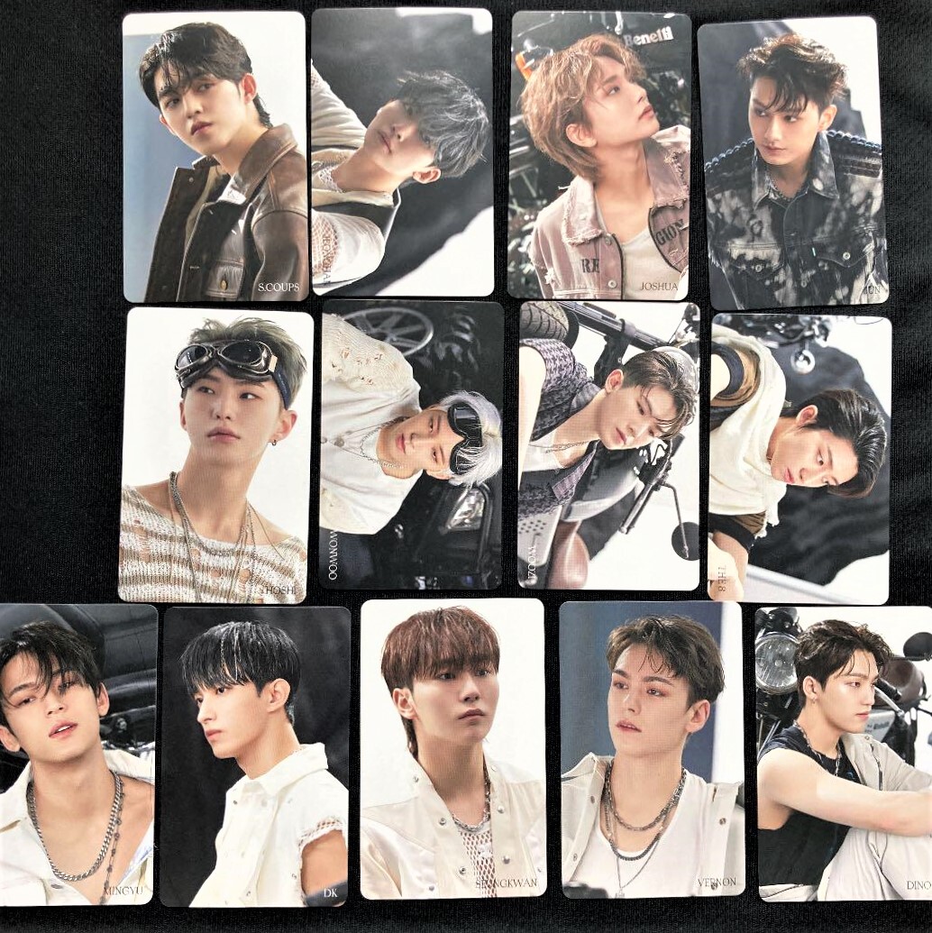 SEVENTEEN Face the sun ユニバ ラキドロ ミンギュ トレカ seventeen