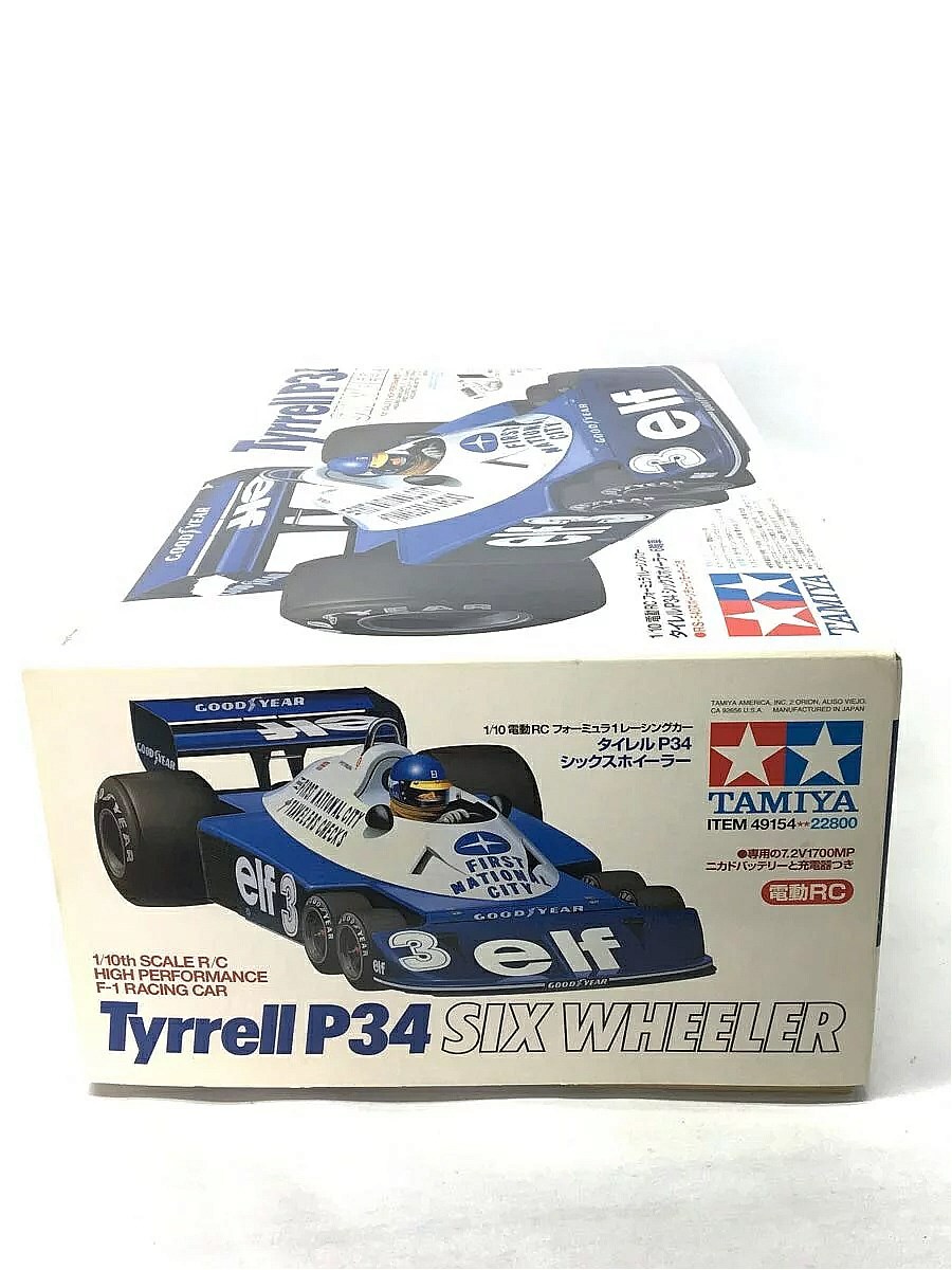 ○ タミヤ 1/10 電動RC ティレル019 フォード 中嶋悟 ジャンアレジ F1