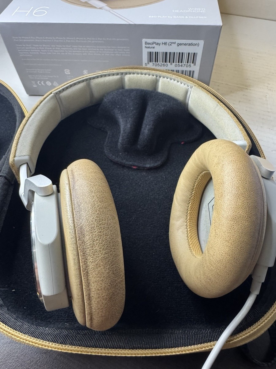 Bang & Olufsen B&O BeoPlay H6 2nd Gen Natural Leather Over-Ear