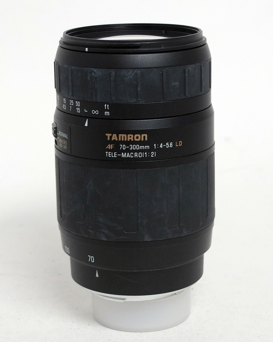 Tamron 70-300mm 1:4-5.6 LD Tele Macro 572D Lens 35mm SLR film