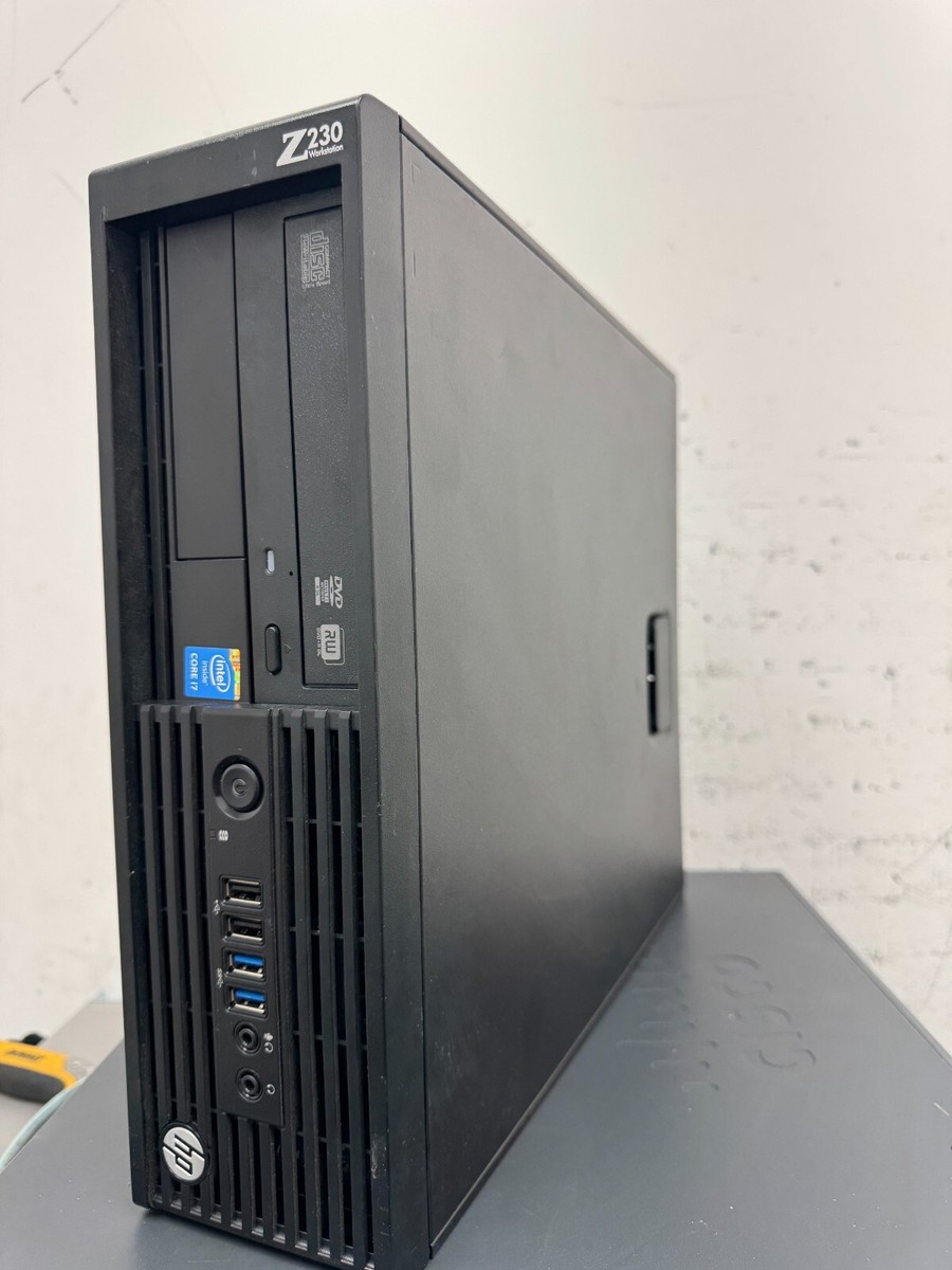 HP Z230 SFF Workstation w/ Intel Core i7 16GB RAM Quadro K620 NO