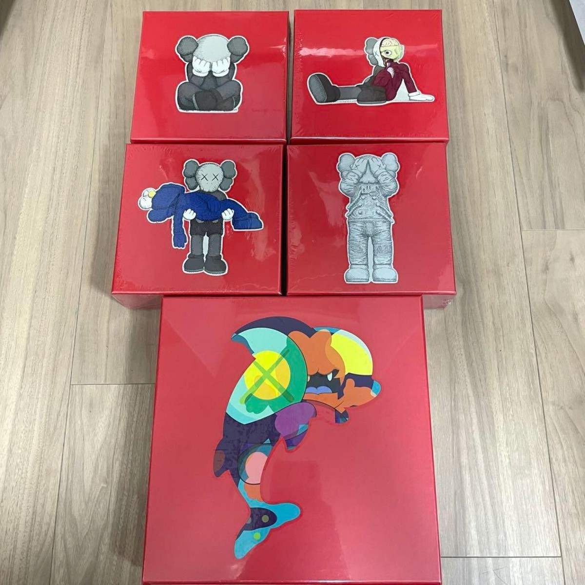 KAWS TOKYO FIRST 2021 パズル全5種セット KAWS TOKYO FIRST パズル5種