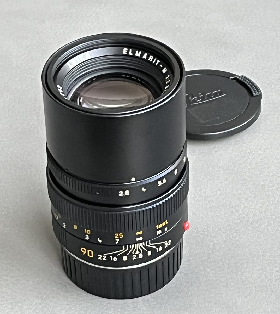Mint- Leica Elmarit-M 90mm f/2.8 E46 Lens Made in Germany 11807