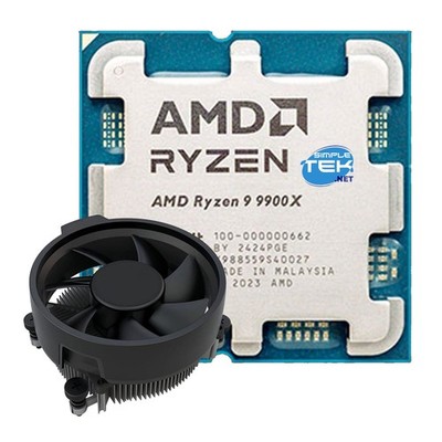 AMD Ryzen 9 9900X Processor AM5 With Graphics Integrated 12C/24T 5