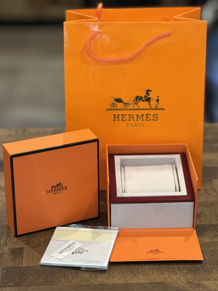 エルメス HERMES 時計 ケース 空箱 正規品 美品 エルメス時計空箱ケース3