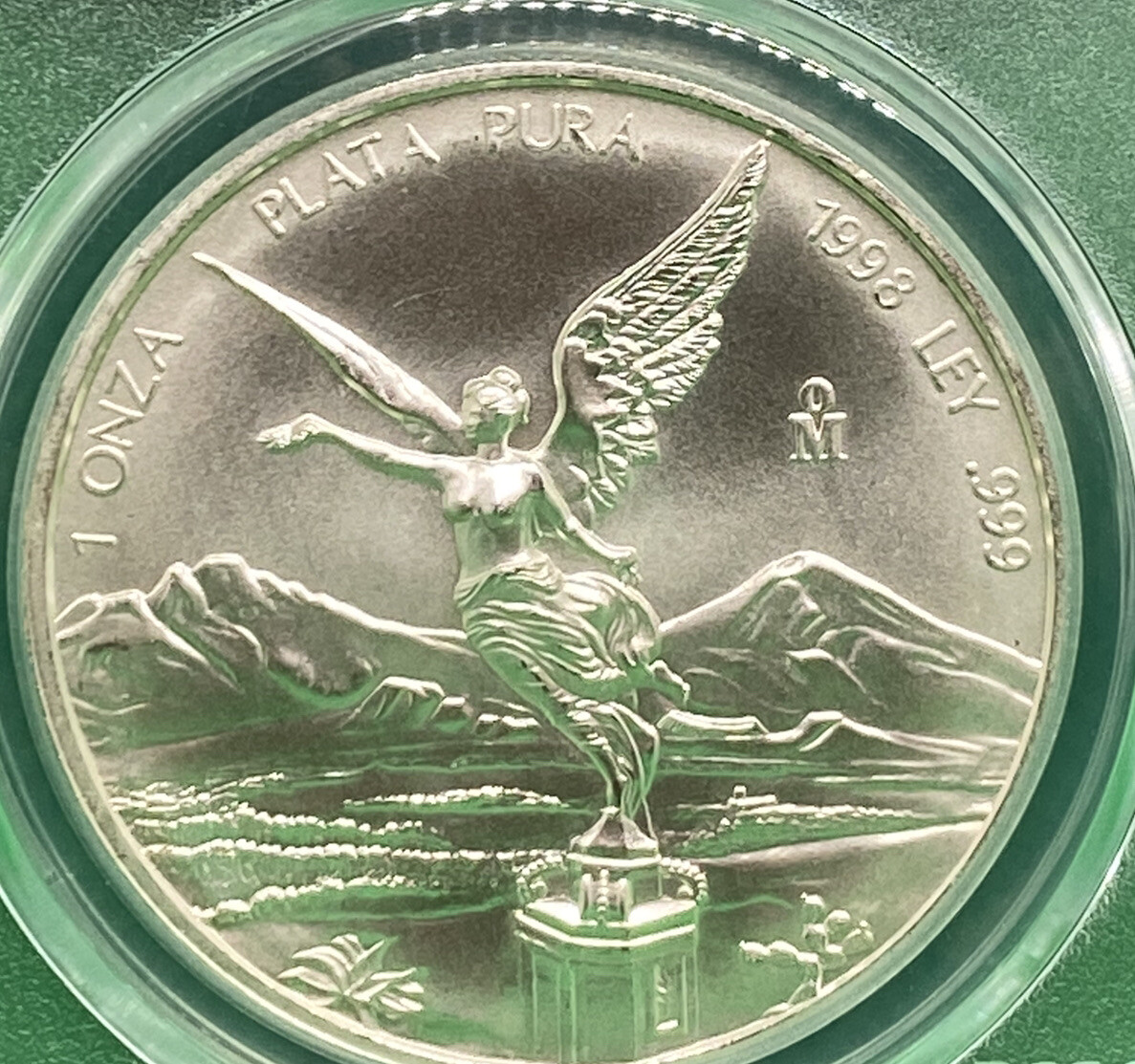 1998 Mo MEXICO PCGS MS69 1 OZ SILVER LIBERTAD SUPER RARE | eBay