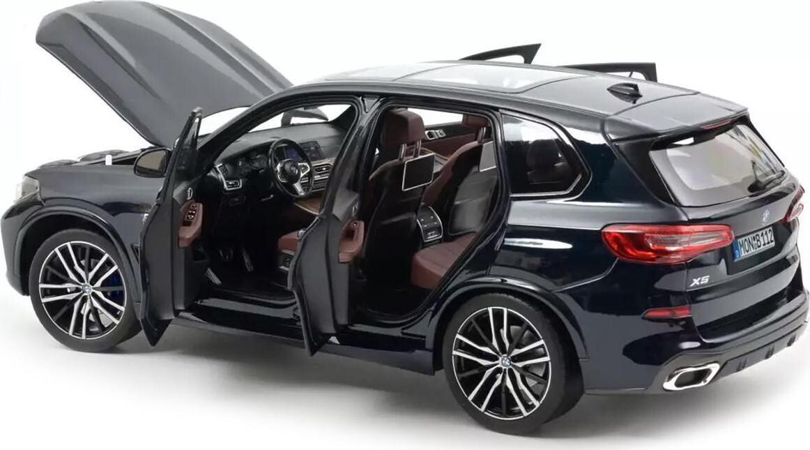 1/18 BMW X5 4.0i xDrive M Sport (G05) 2019 Blue Diecast Model Car