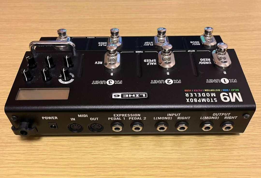 Line 6 M9 マルチエフェクタージャンク品 ジャンク】Line6 M9 LINE6 M9