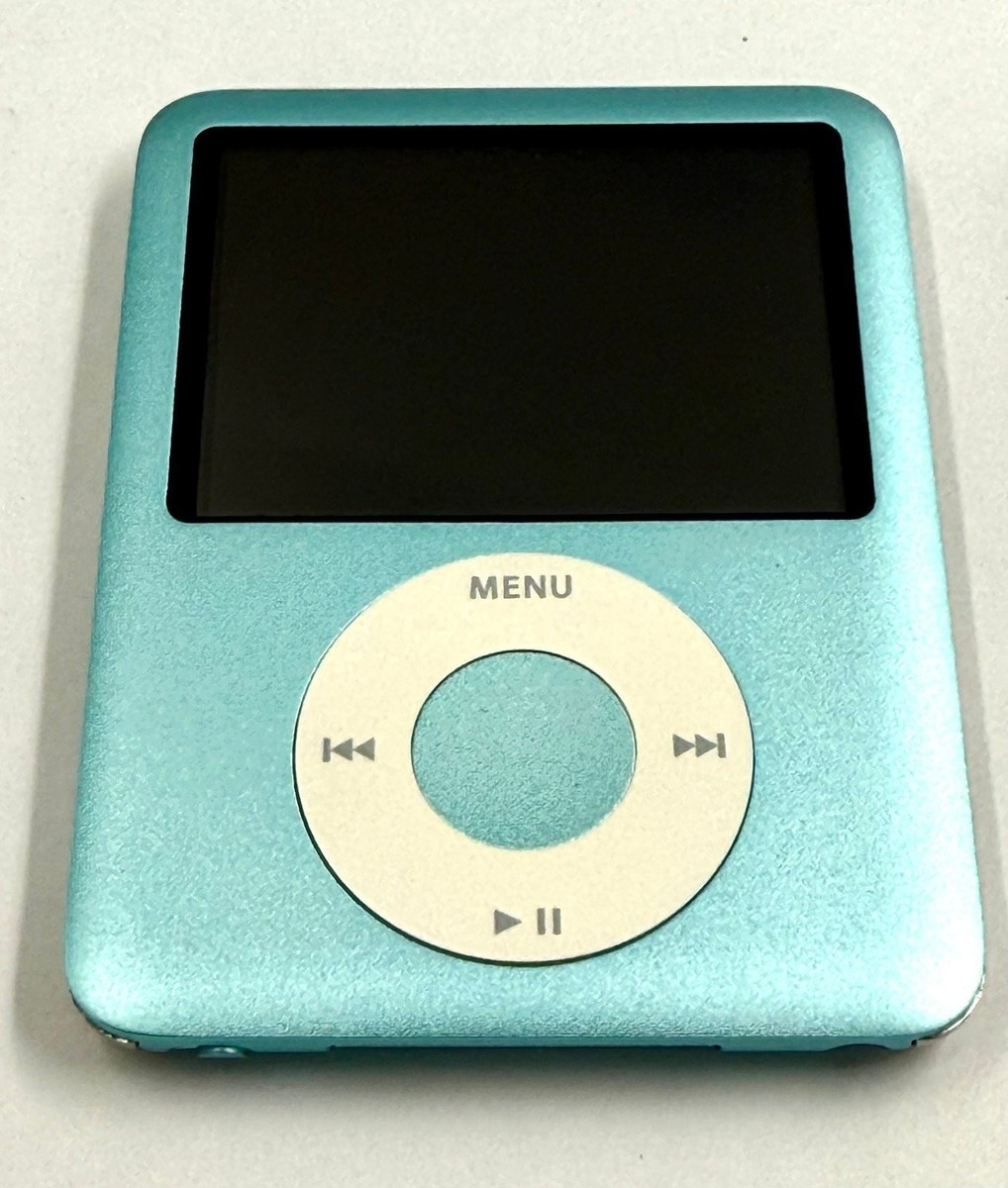 Apple iPod nano 3rd Generation Blue (8GB) - Excellent Refurbished