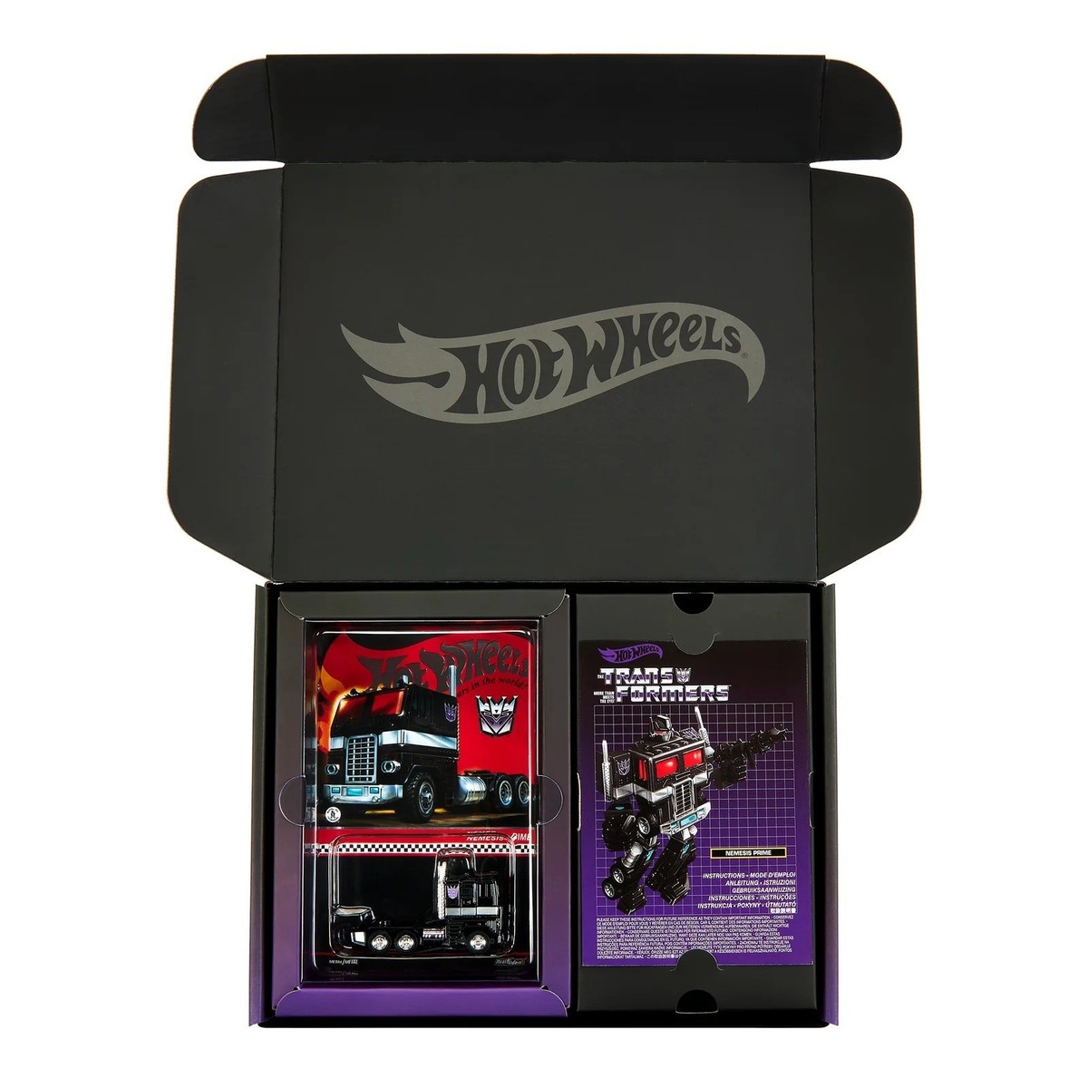 Hot Wheels RLC Exclusive Limited Edition Transformers Nemesis