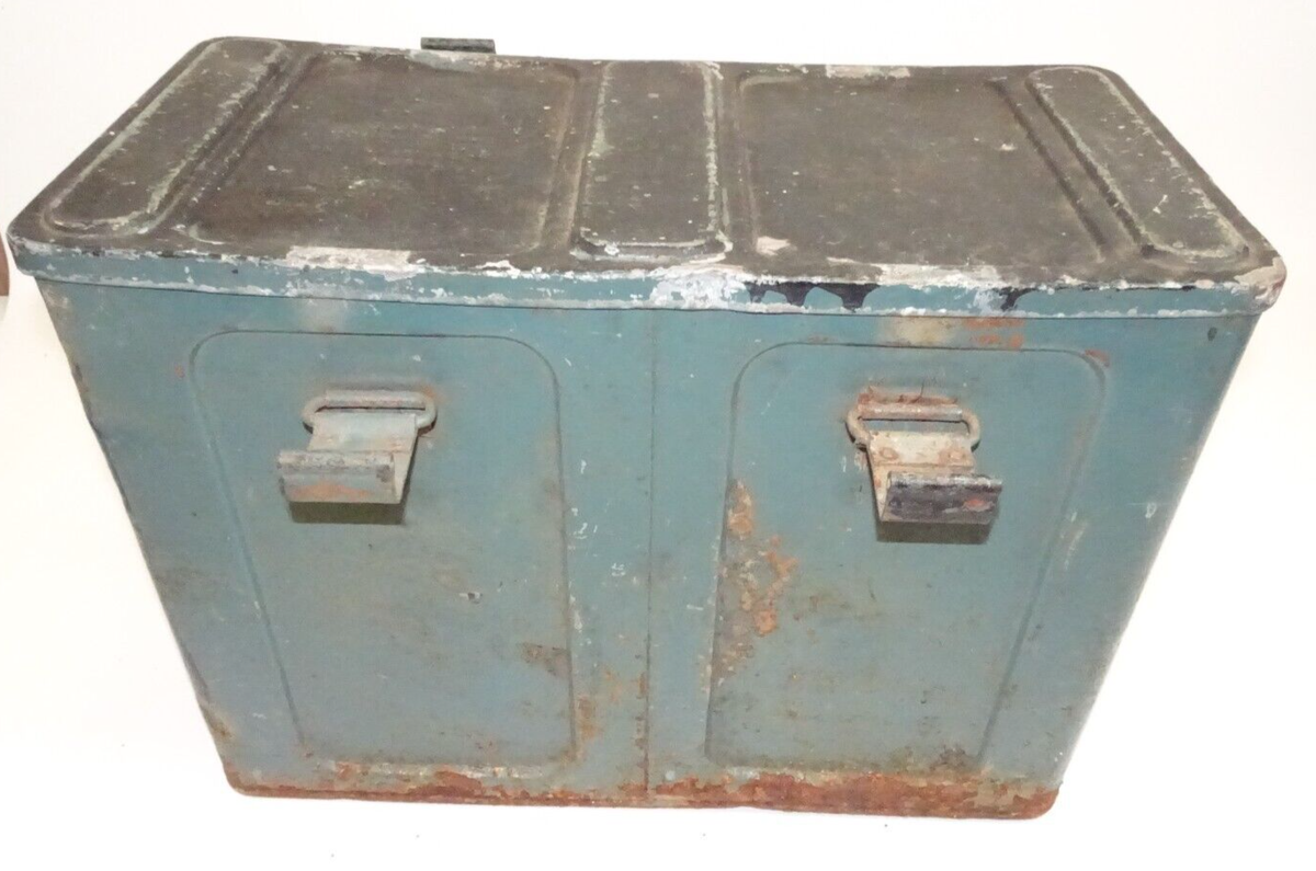 US ARMY ミリタリー アルミ コンテナ ボックス ケース ビンテージ US