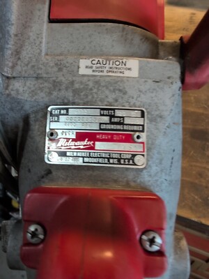 MILWAUKEE 6373 WORM DRIVE SAW 7 1/4. USA | eBay