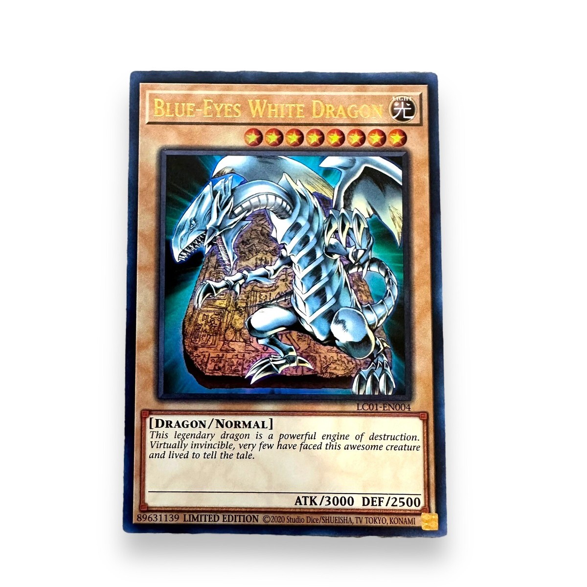 2020 Yu-Gi-Oh 25th Anniversary BLUE EYES WHITE DRAGON Limited