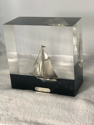 Sterling Silver 960 Yacht/Ship Japanese Seki Takehiko #59 Limited
