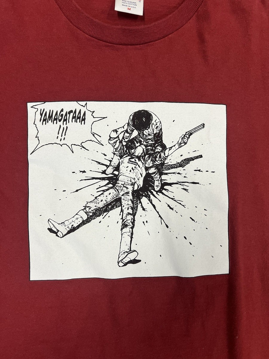 FW17 Supreme x Akira Yamagata tee size M Medium Cardinal T-shirt