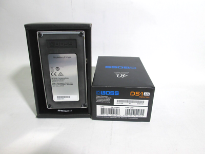 Boss Ds-1 Distortion Pedal 40th Anniversary Limited Edition for